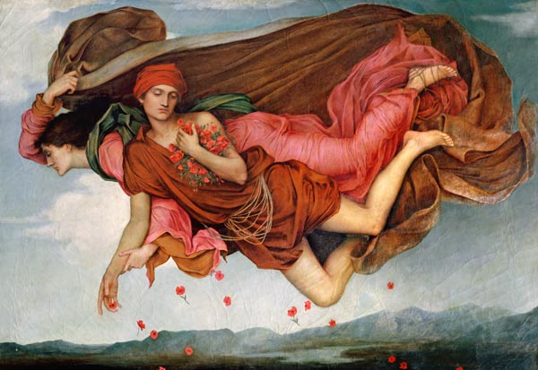 Night and Sleep von Evelyn de Morgan