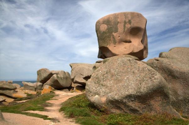 rosa Granitküste 5 von Evelyn Taubert