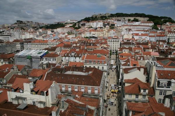 Rua de Santa Justa von Evelyn Taubert