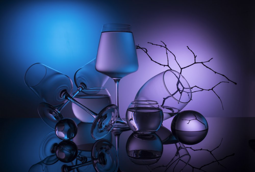 From the series "Experiments with glass" von Evgeniy Popov