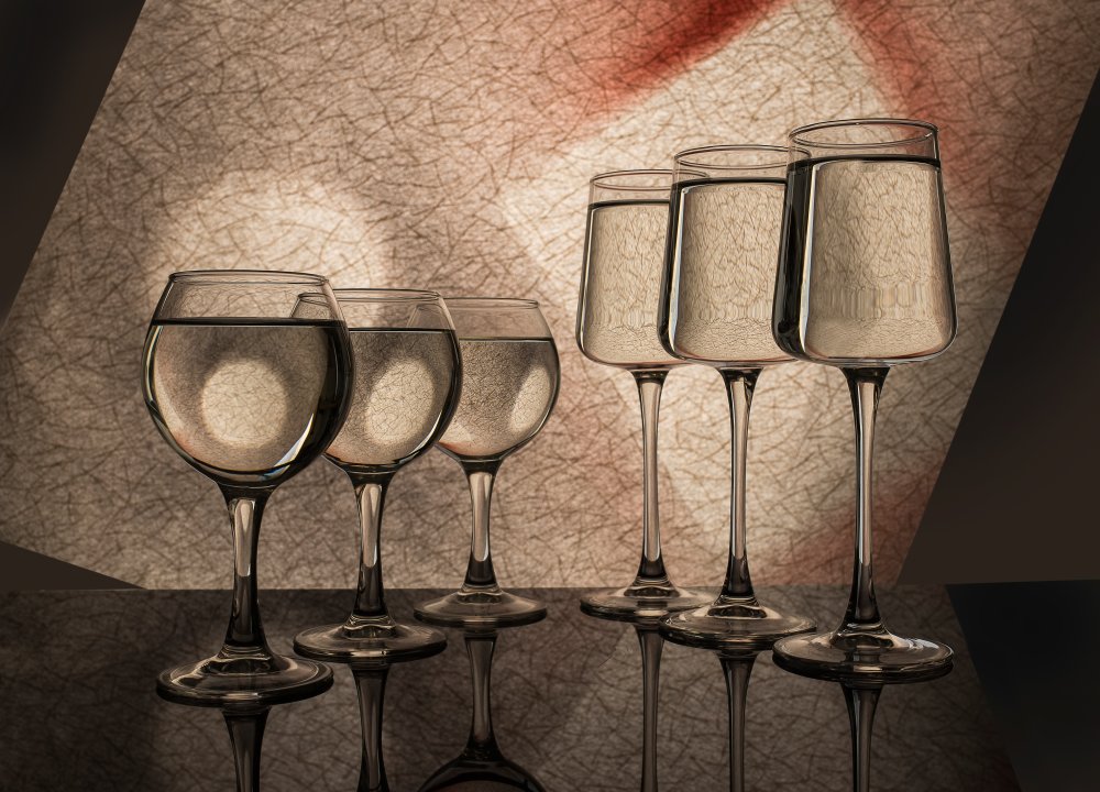 From the series "Experiments with glass" von Evgeniy Popov