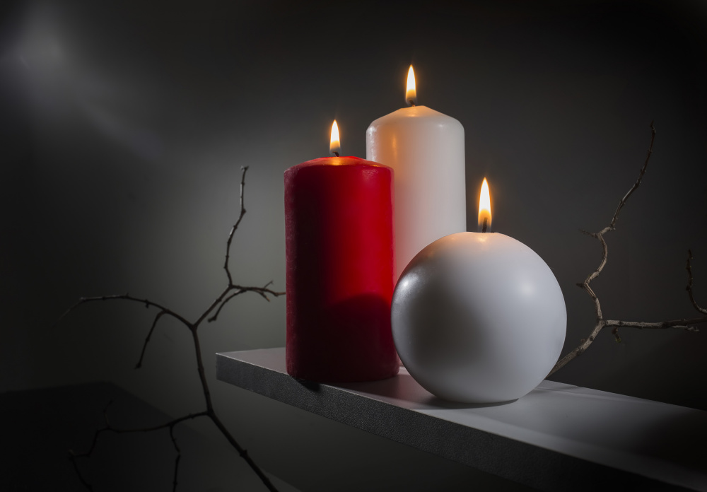 "Three candles" von Evgeniy Popov