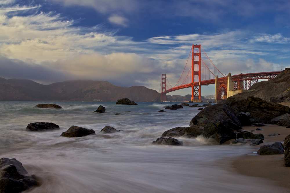 Golden Gate Bridge von Evgeny Vasenev