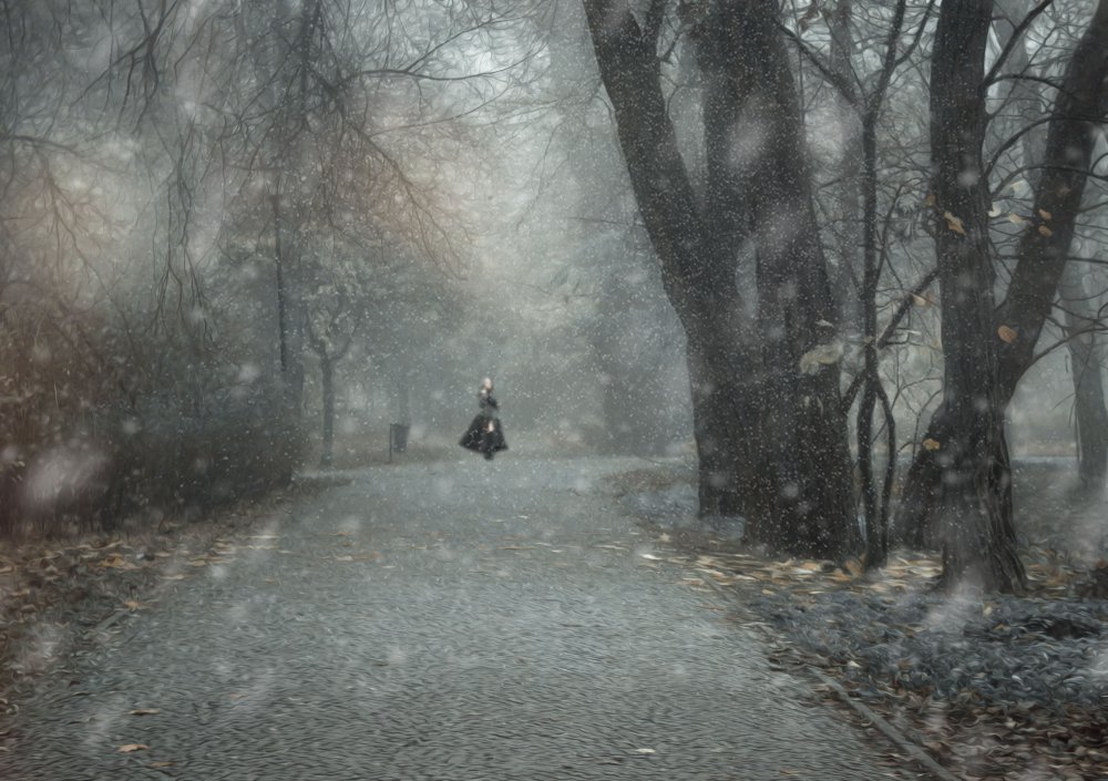 Zimowy spacer von Ewa Całkosińska-Kajzer