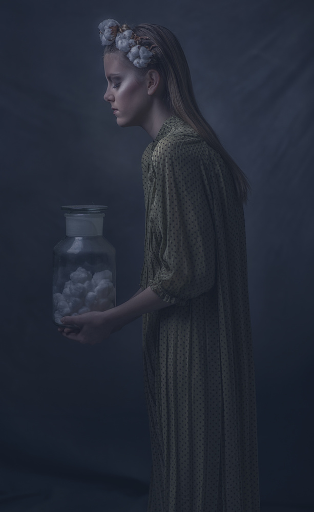 Cotton blue von Ewa Cwikla