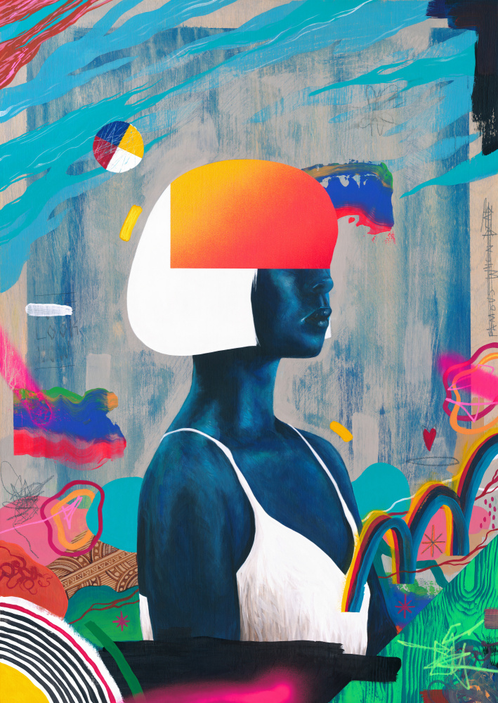 Blue Girl von Famous When Dead