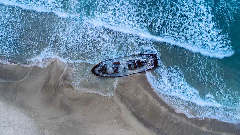 Zum Strand 1970 von Farid Kazamil