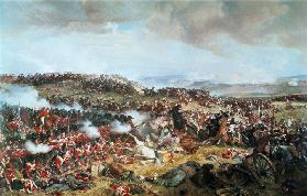 Schlacht bei Waterloo (Belle-Alliance) am 18. Juni 1815