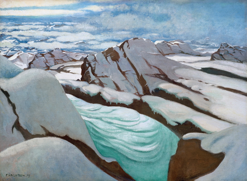 F.Vallotton, Hochgebirge von Felix Vallotton