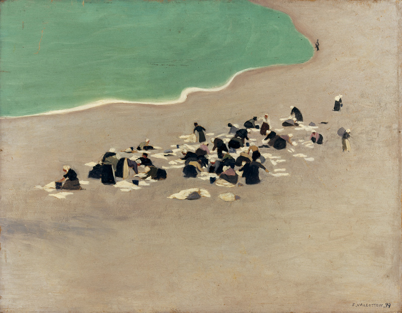 Wäscherinnen von Felix Vallotton