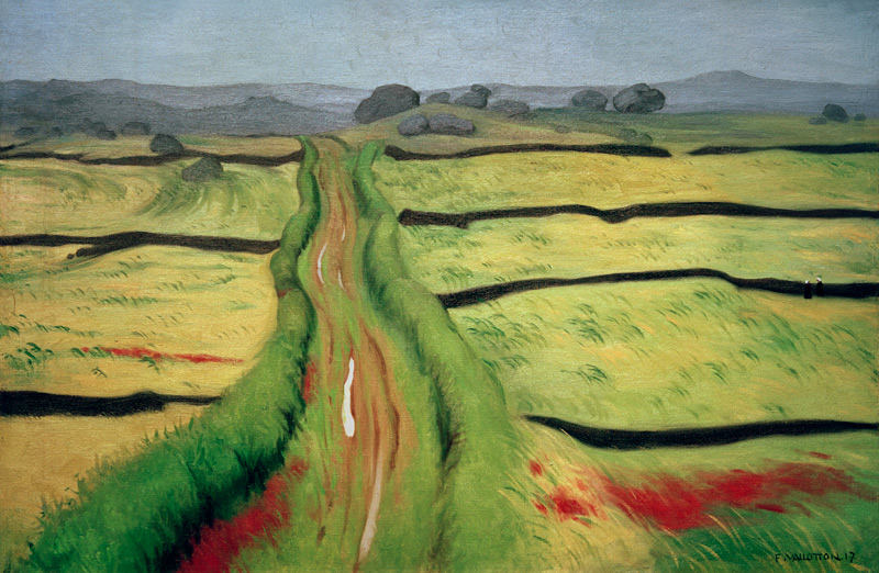 F.Vallotton, Weg in der Heide von Felix Vallotton