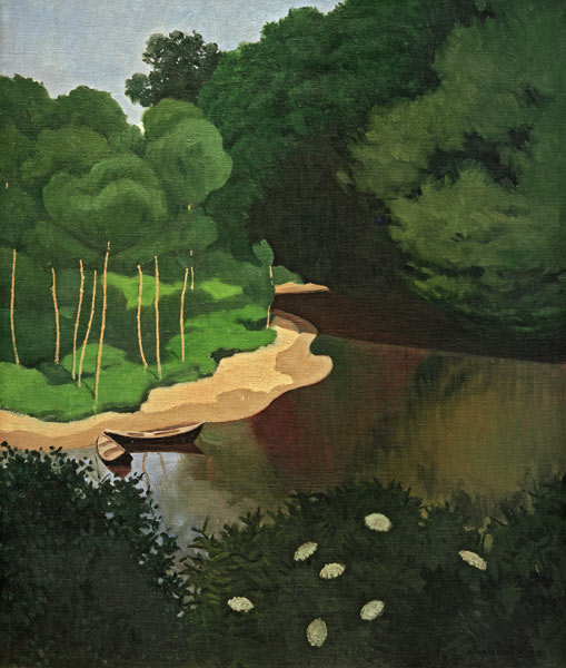 Die Dordogne bei Carennac von Felix Vallotton
