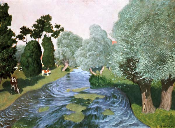 Normandy Landscape von Felix Vallotton