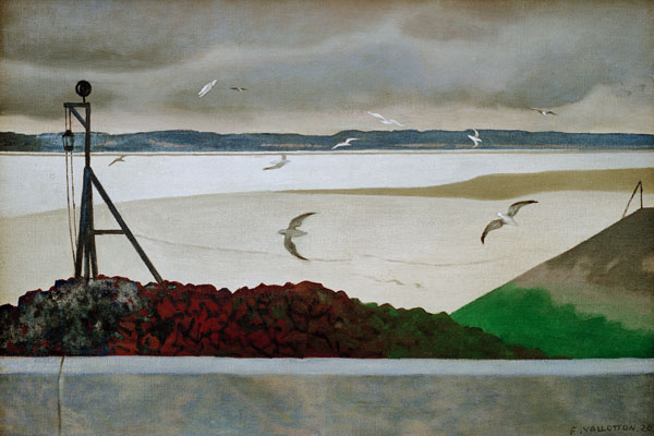 Vallotton / The seagulls / 1920 von Felix Vallotton