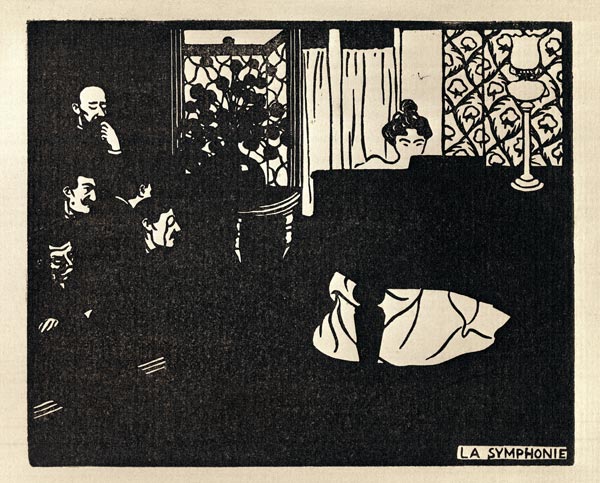 F.Vallotton, Die Symphonie von Felix Vallotton