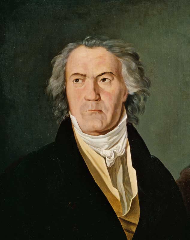 Bildnis Ludwig von Beethoven von Ferdinand Georg Waldmüller