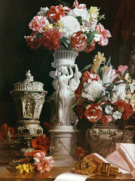 The Birthday Table von Ferdinand Georg Waldmüller