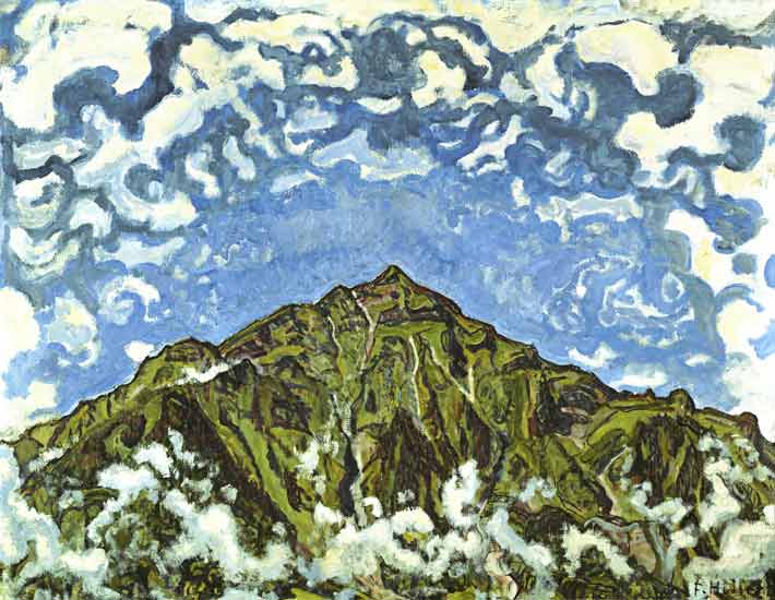 Der Niesen von Ferdinand Hodler