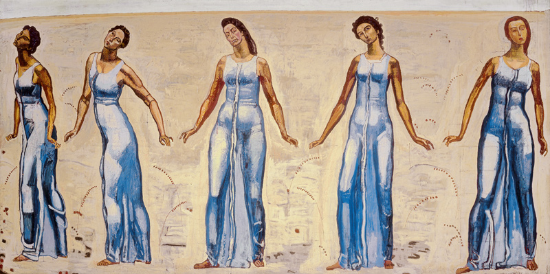 Blick ins Unendliche von Ferdinand Hodler