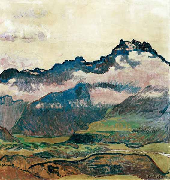 Dents-du-Midi 1912 von Ferdinand Hodler