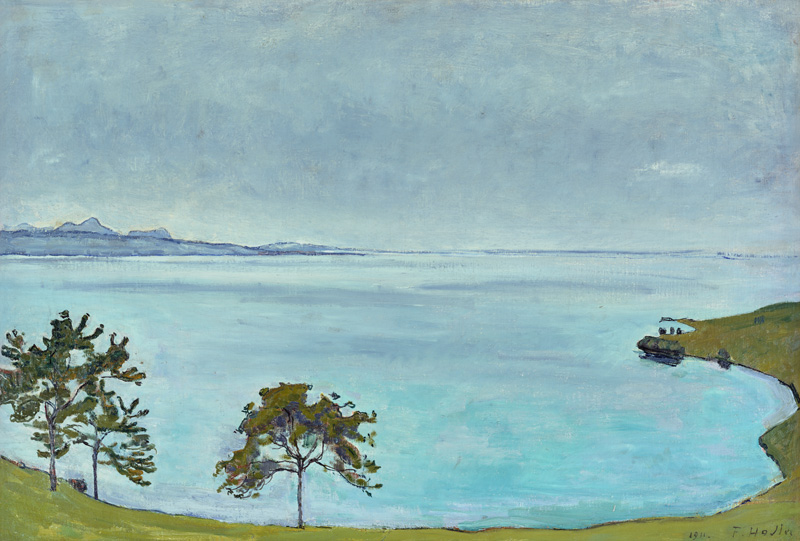 Der Genfer See von Chexbres aus. von Ferdinand Hodler