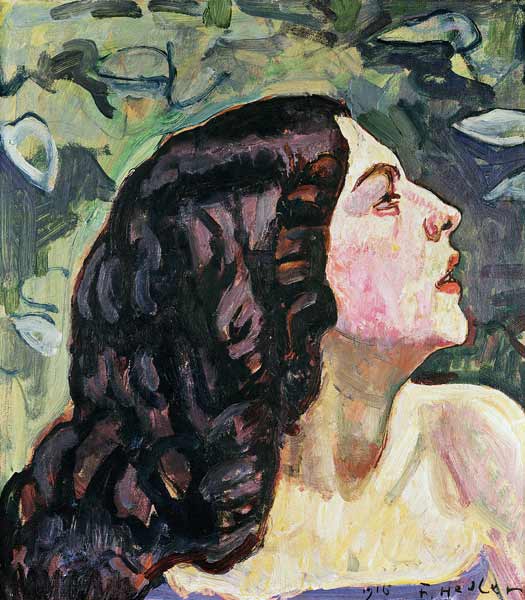 Lina (in profile) von Ferdinand Hodler