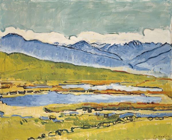 Montanasee von Ferdinand Hodler
