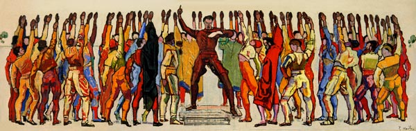 Einmütigkeit (Hannover 1533) von Ferdinand Hodler