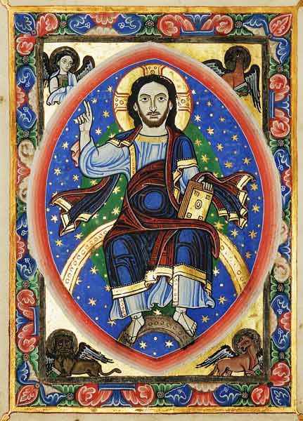 Majestas Domini von Unbekannter Künstler