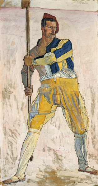 Marignano Krieger von Ferdinand Hodler