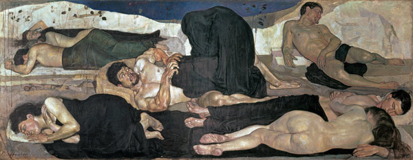 Die Nacht von Ferdinand Hodler