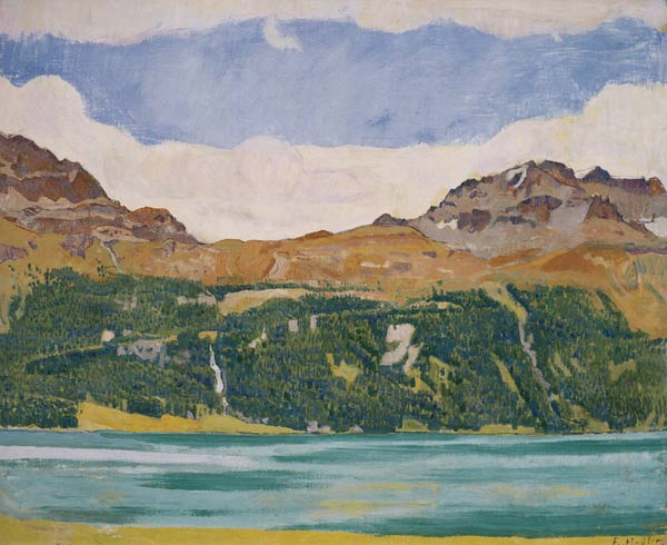 Silvaplanersee von Ferdinand Hodler