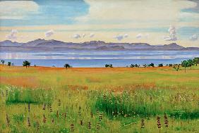 Genfersee von Saint-Prex aus