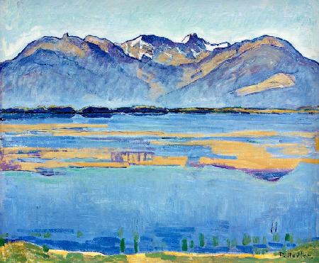 Montanalandschaft mit Becs de Bosson und Vallon de Réchy