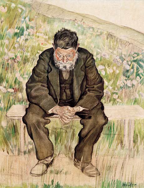 Arbeitslos von Ferdinand Hodler