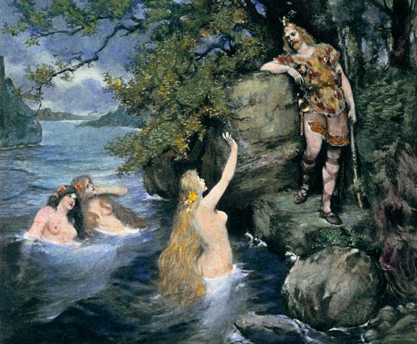 Wagner, Götterdämmerung von Ferdinand Leeke