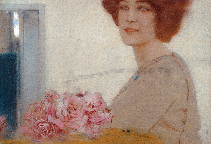 Roses von Fernand Khnopff