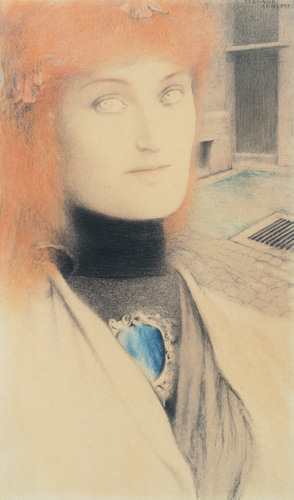 Wer wird mich befreien von Fernand Khnopff