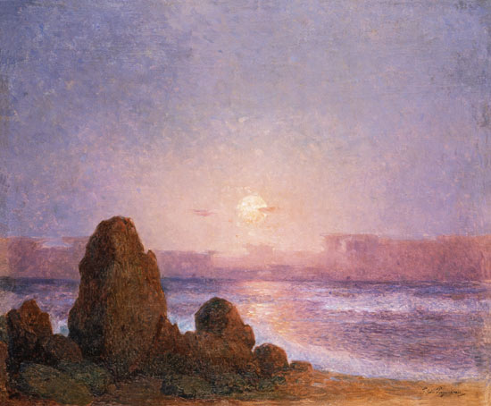 Twilight in Brittany von Fernand Loyen du Puigaudeau