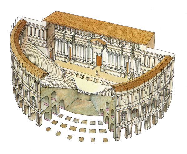 Roman Theatre von Fernando Aznar Cenamor