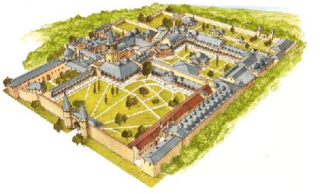 Topkapi Palace. Istambul, Turquey. Aerial view