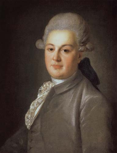 Portrait of Senator Count Artemy Vorontsov (1748-1813) von Fjodor Stepanowitsch Rokotov