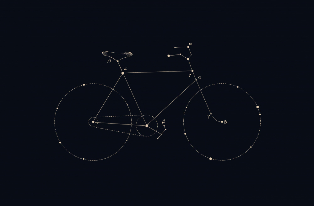 Bike Constellation von Florent Bodart