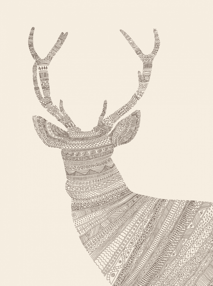 Stag Beige von Florent Bodart
