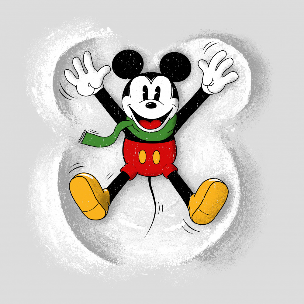 Mickey In Snow von Florent Bodart