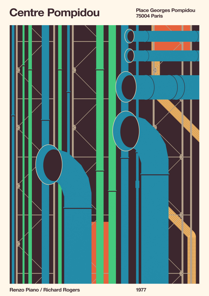 Pompidou von Florent Bodart