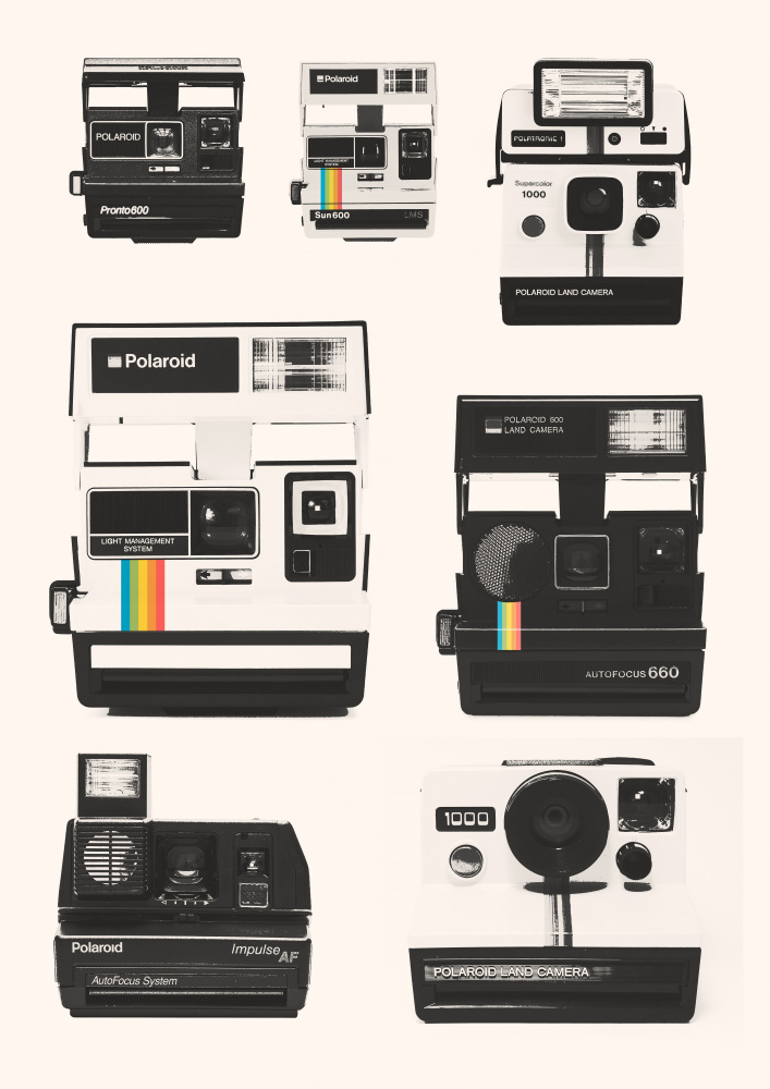 Instant Camera Collection von Florent Bodart