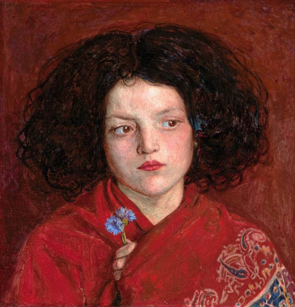 The Irish Girl von Ford Madox Brown