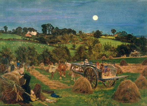 Das Heufeld von Ford Madox Brown