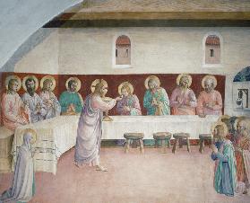 Die Kommunion der Apostel und das letzte Abendmahl